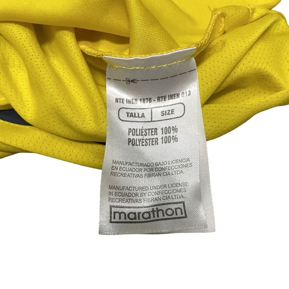 Ecuador Soccer Jersey Mens XL World Cup 2022-2023 National Team Authentic Yellow - Picture 9 of 9